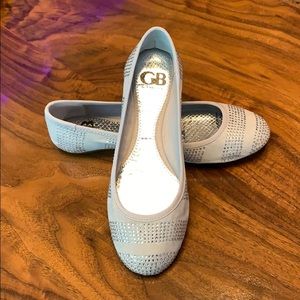 Gianni Bini Silver shoes with rhinestones